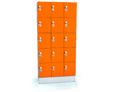 Premium lockers with fifteen lockable boxes ALFORT AD 1920 x 900 x 520